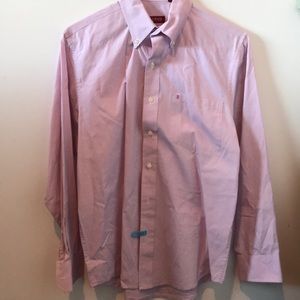 Izod button down shirt pink size small